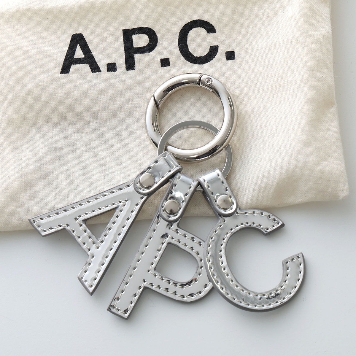 A.P.C.（アーペーセー） APC A.P.C. キーリング porte cles lettres