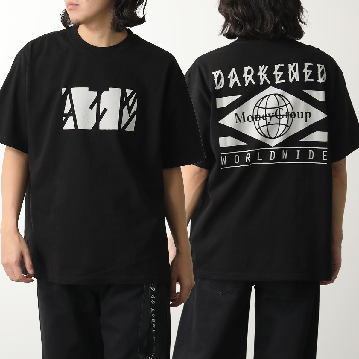 【沖縄限定】#fr2GOLF 半袖Tシャツ 黒×ターコイズブルー 新作 XL リラックスフィット Tシャツ（コットン） ブルー - LOEWE