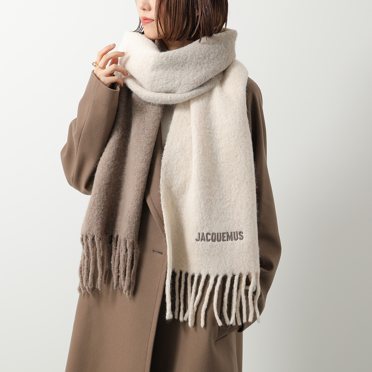 JACQUEMUS アルパカ　スカーフ　マフラー JACQUEMUS（ジャックムス） マフラー Moisson ACU00574AOT4032