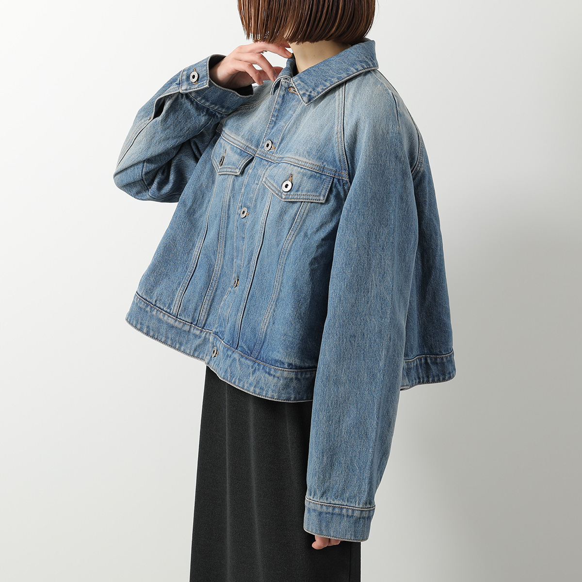 LOEWE（ロエベ） デニムジャケット S359Y50X95 レディース ジージャン