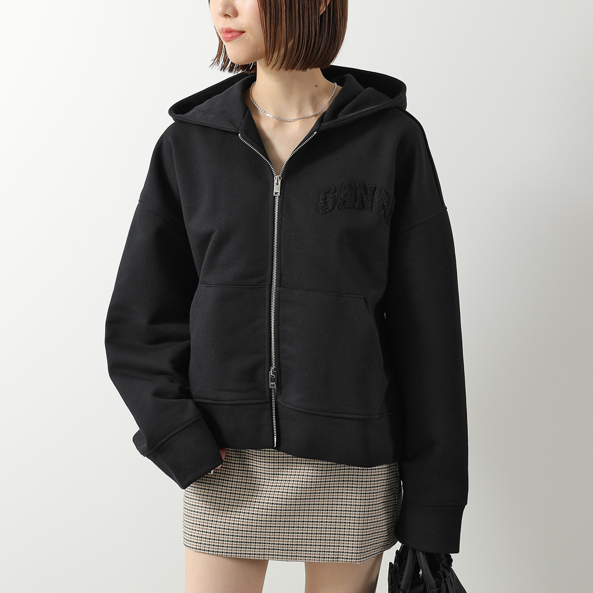 GANNI ガニー ジェニ着用 ロゴスウェット トップス クロップド丈 M 楽天市場】【15％OFFクーポン対象・1/14-18時～】GANNI ガニー