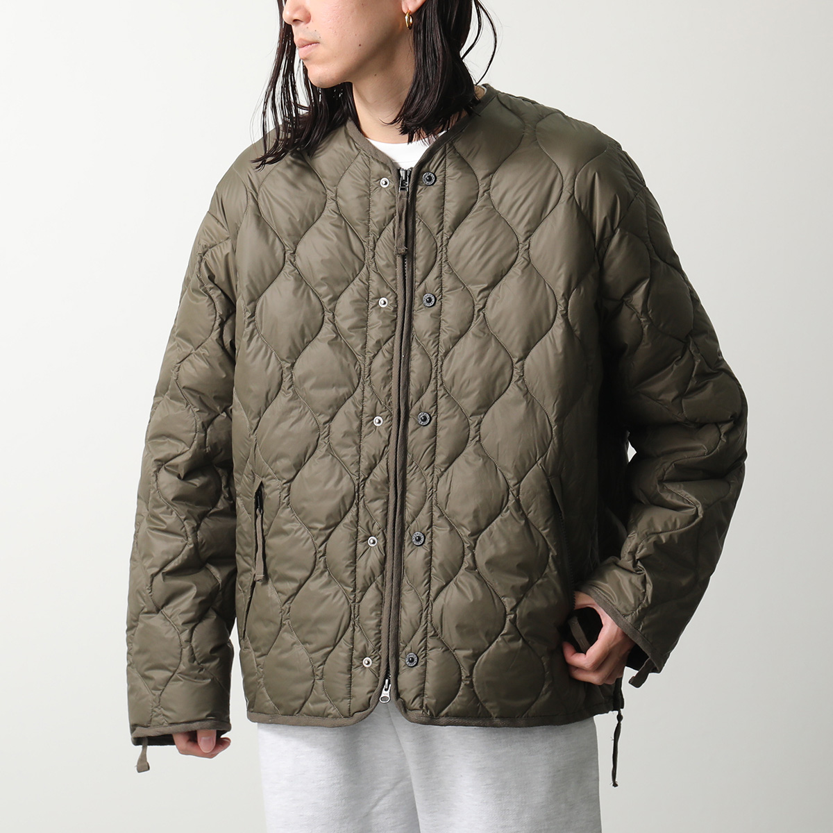 TAION タイオン ショートダウンジャケット M65LSZBML-1SH メンズ