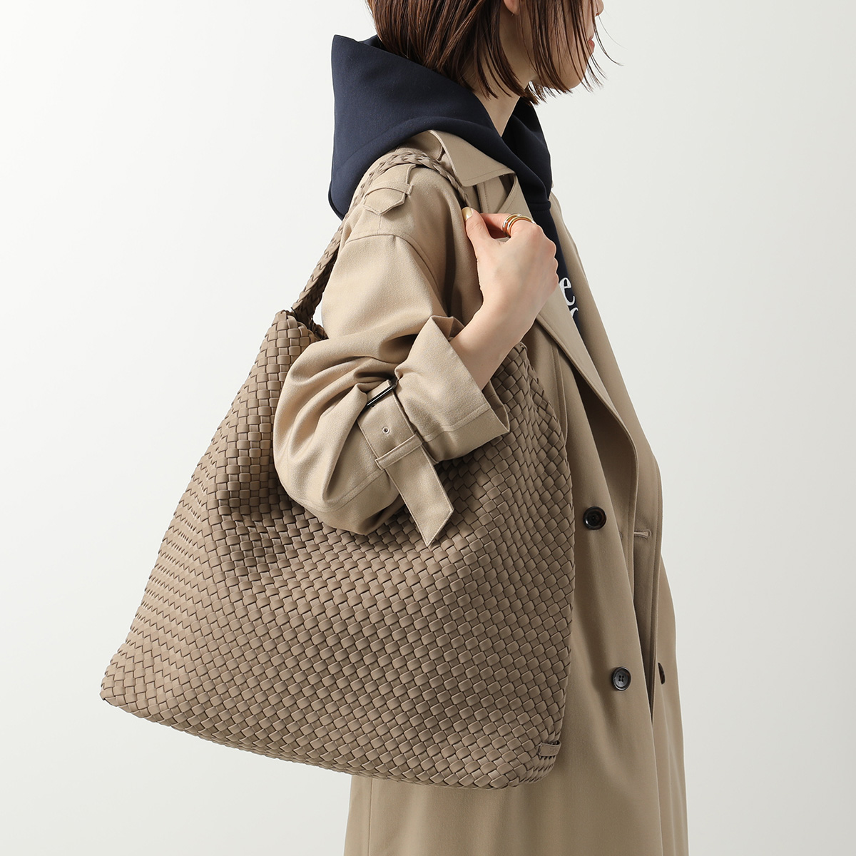 NAGHEDI ナゲディ トートバッグ Nomad Large Hobo SN04024LD