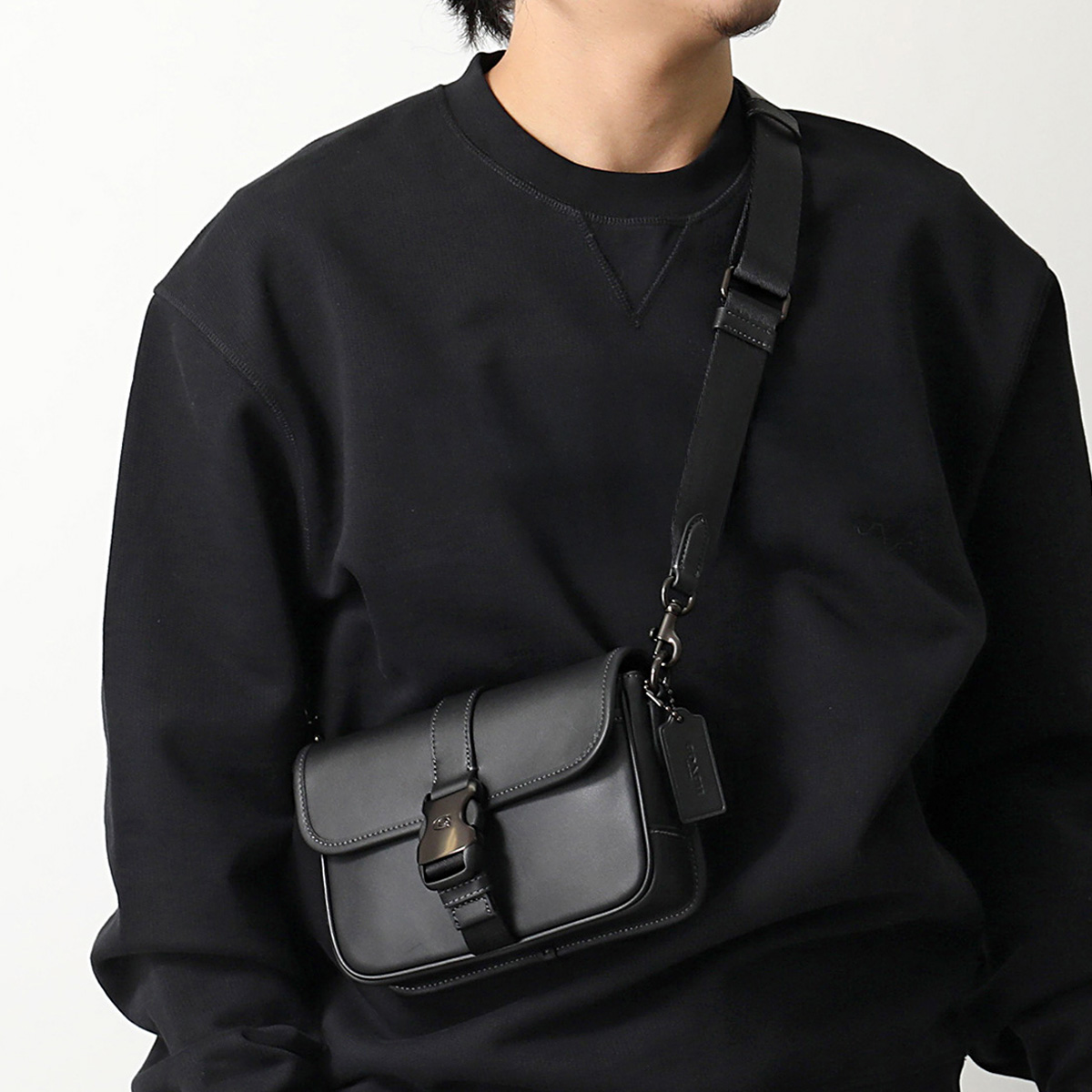 COACH（コーチ） ショルダーバッグ League CSB 19 リーグ CY989 メンズ