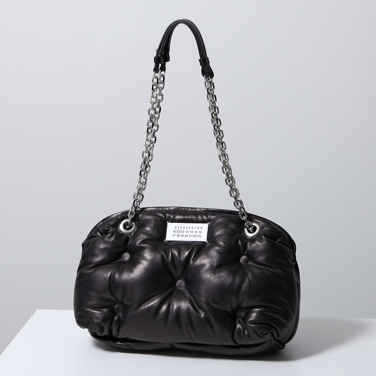 メゾンマルジェラ グラムスラム チェーンショルダーバッグ レザー