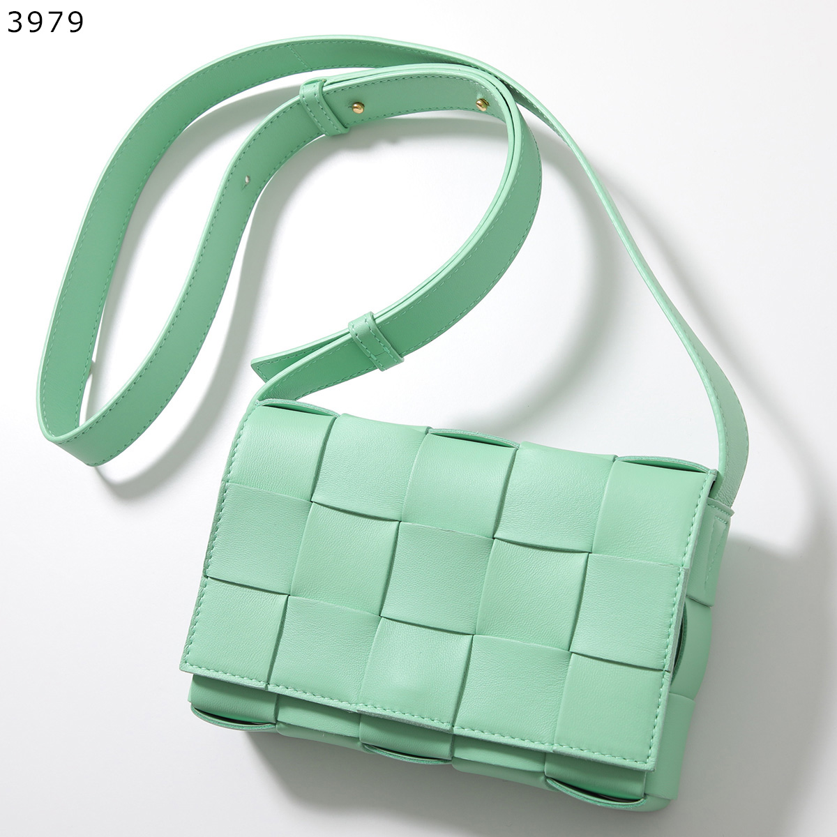 【カラー限定特価】BOTTEGA VENETA ボッテガヴェネタ ショルダーバッグ スモール カセット 730848 VMAY1 レディース マキシイントレ 鞄 カラー2色の画像