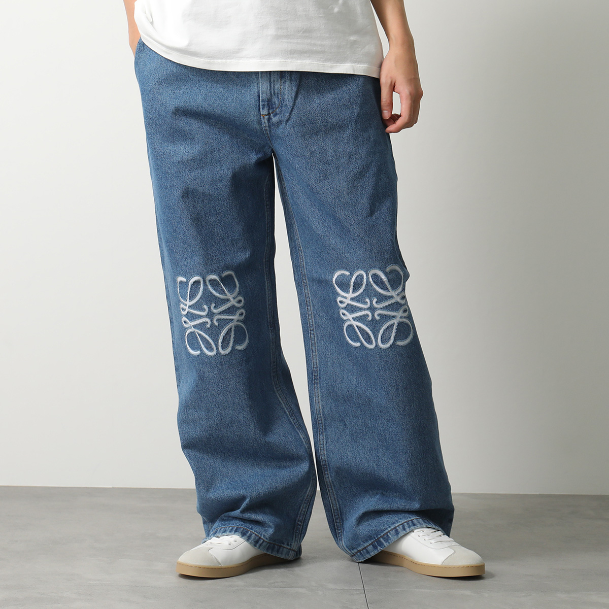 LOEWE アナグラム バギー ジーンズ 32 LOEWE（ロエベ） ジーンズ ANAGRAM BAGGY アナグラム バギー