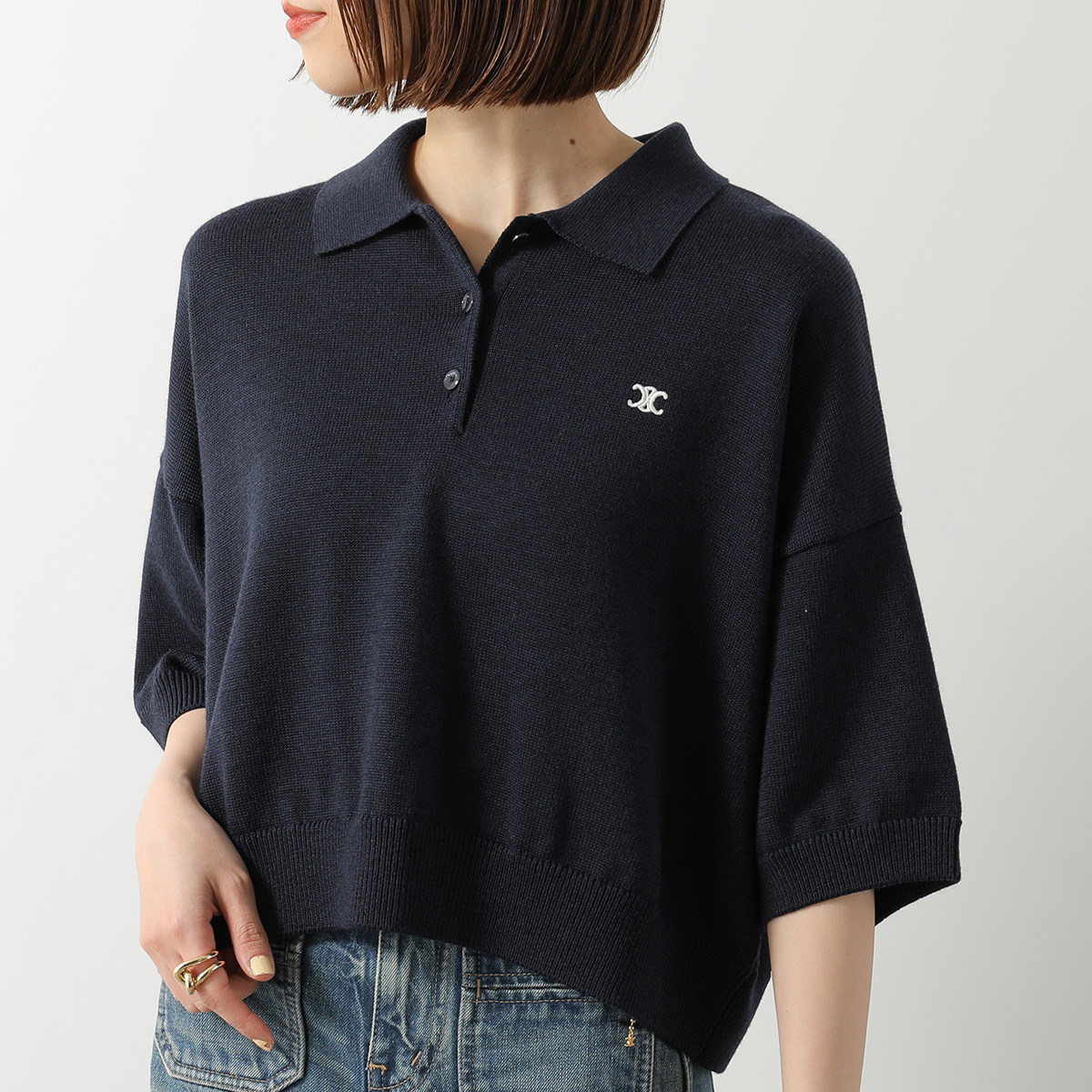 CELINE（セリーヌ） ニット 2AH22322U.07MR レディース ポロシャツ