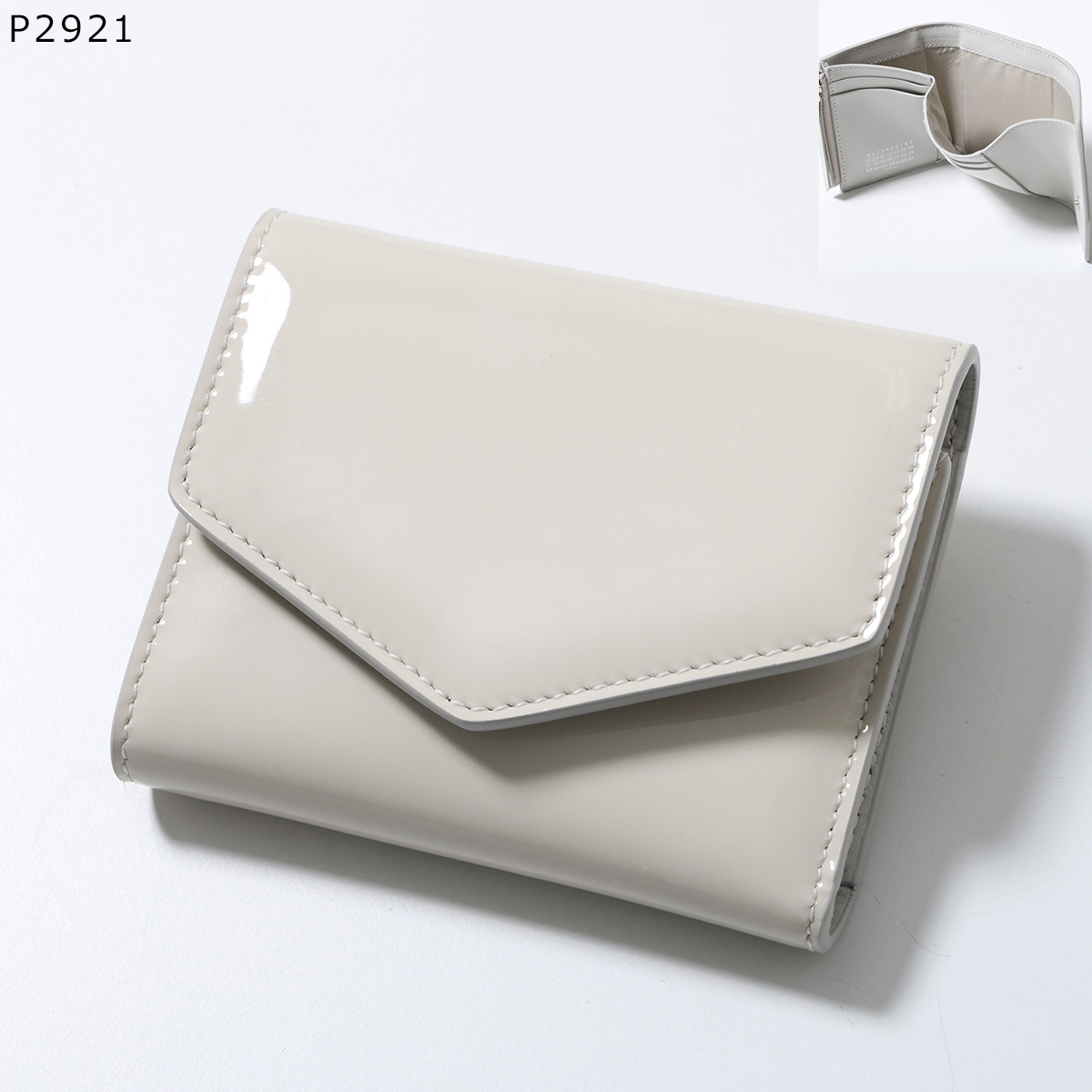 Maison Margiela（メゾンマルジェラ） 三つ折り財布 S56UI0136 P2921