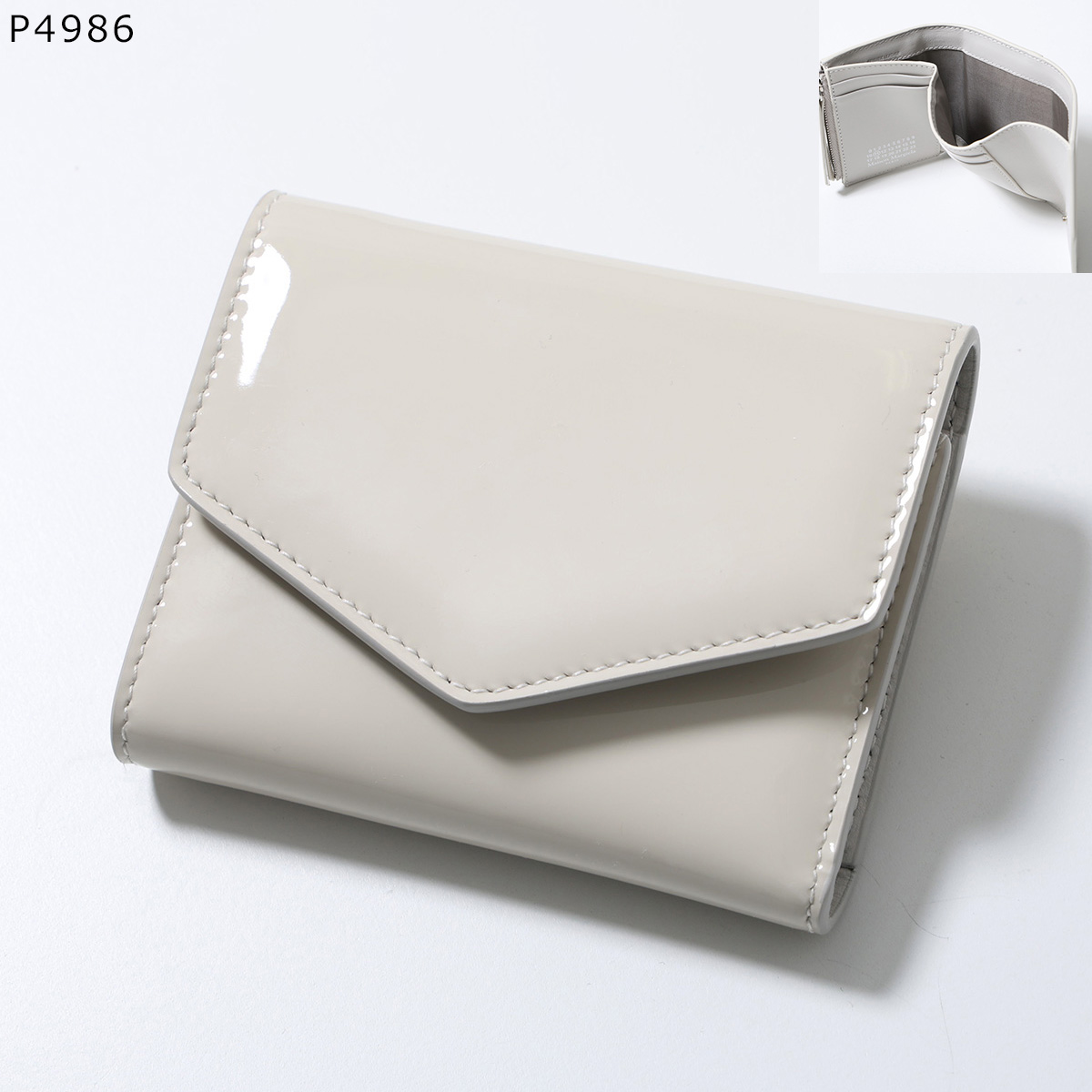 Maison Margiela（メゾンマルジェラ） 三つ折り財布 S56UI0136 P2921