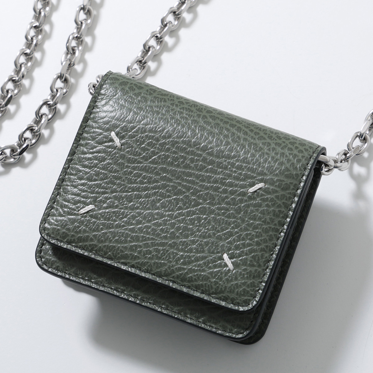 新品☆Maison Margiela ミニチェーンショルダーウォレット 新品正規品 メゾンマルジェラ チェーンウォレット ショルダー (Maison