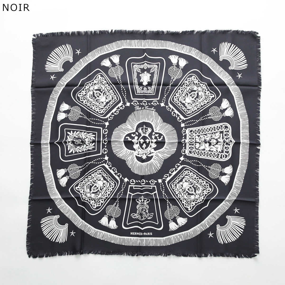 HERMES（エルメス） スカーフ カレH 80 CARRE 77×76 サーベル飾袋