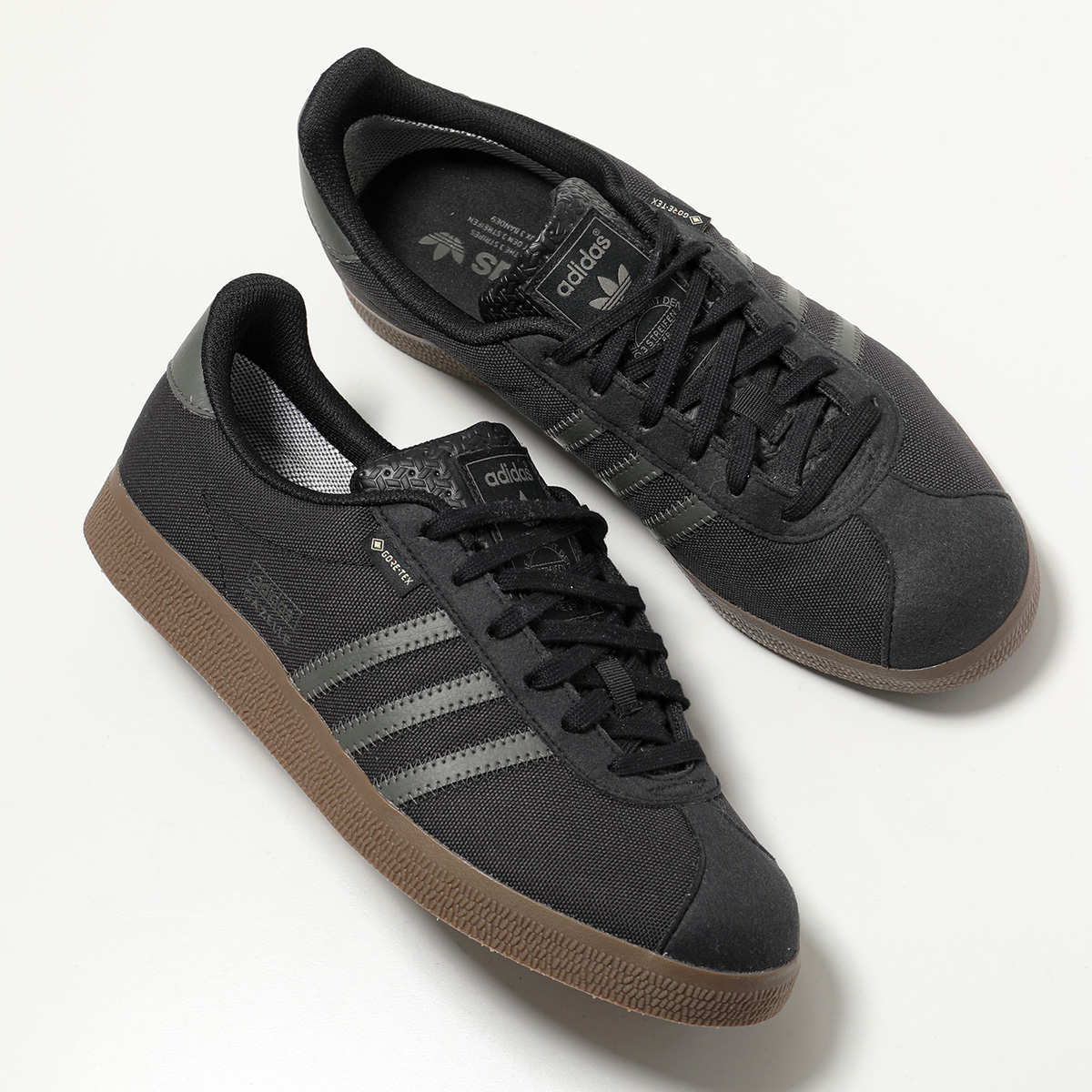 adidas ガゼル ゴアテックス スニーカー ブラック23.5 箱無し adidas Originals アディダスオリジナルス スニーカー GAZELLE GTX