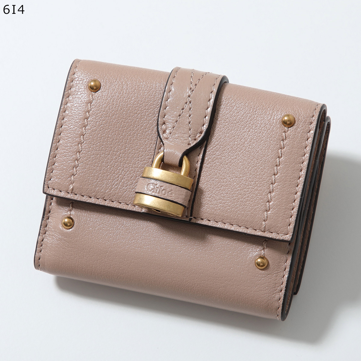 ◇クロエ ◇レザー/ミニ/トリフォールド/ウォレット/三つ折り財布 Chloe（クロエ） 三つ折り財布 Alphabet Tri-Fold Wallet
