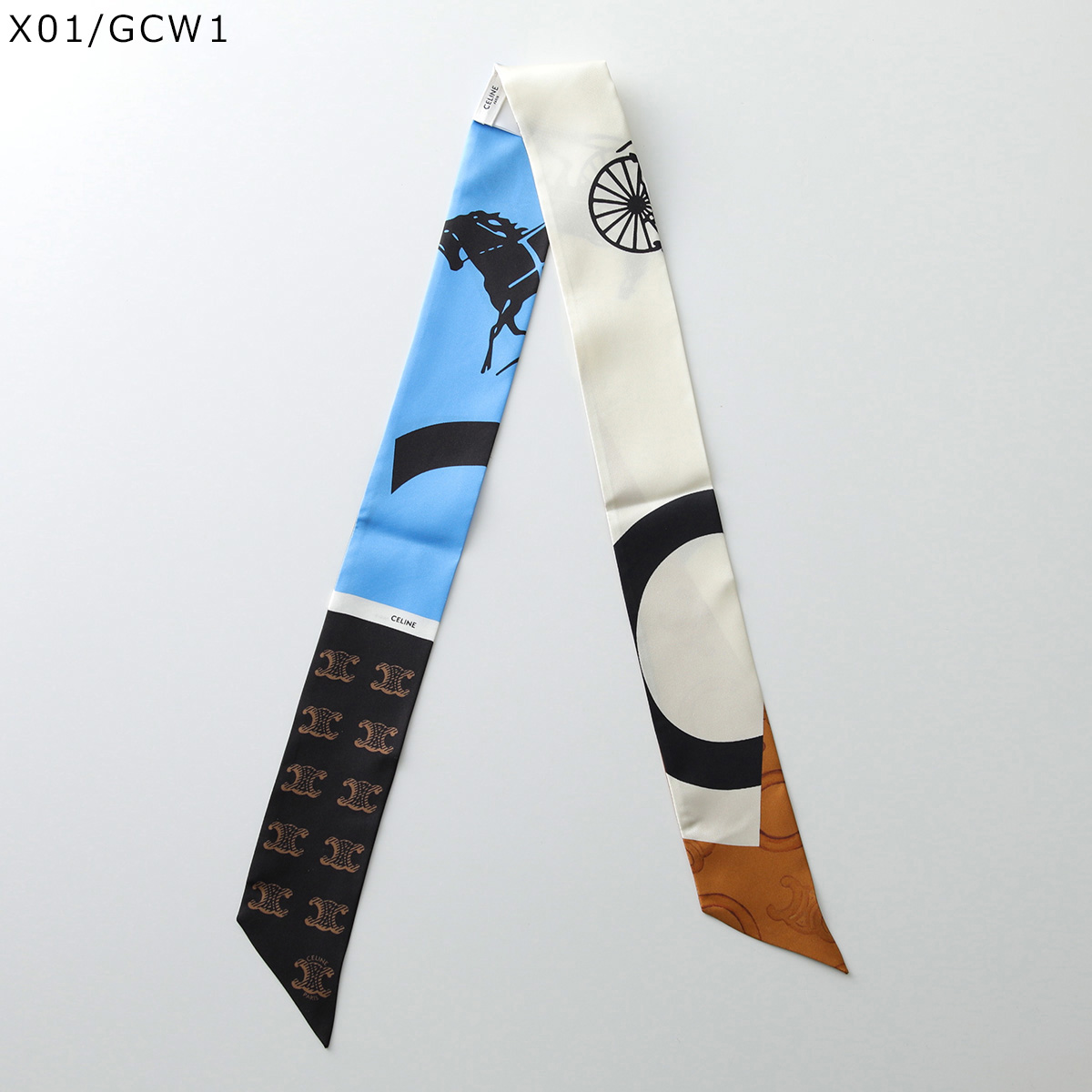 CELINE ミッツァ スカーフ CELINE（セリーヌ） スカーフ LAVALLIERE ラヴァリエール AA0A62W99