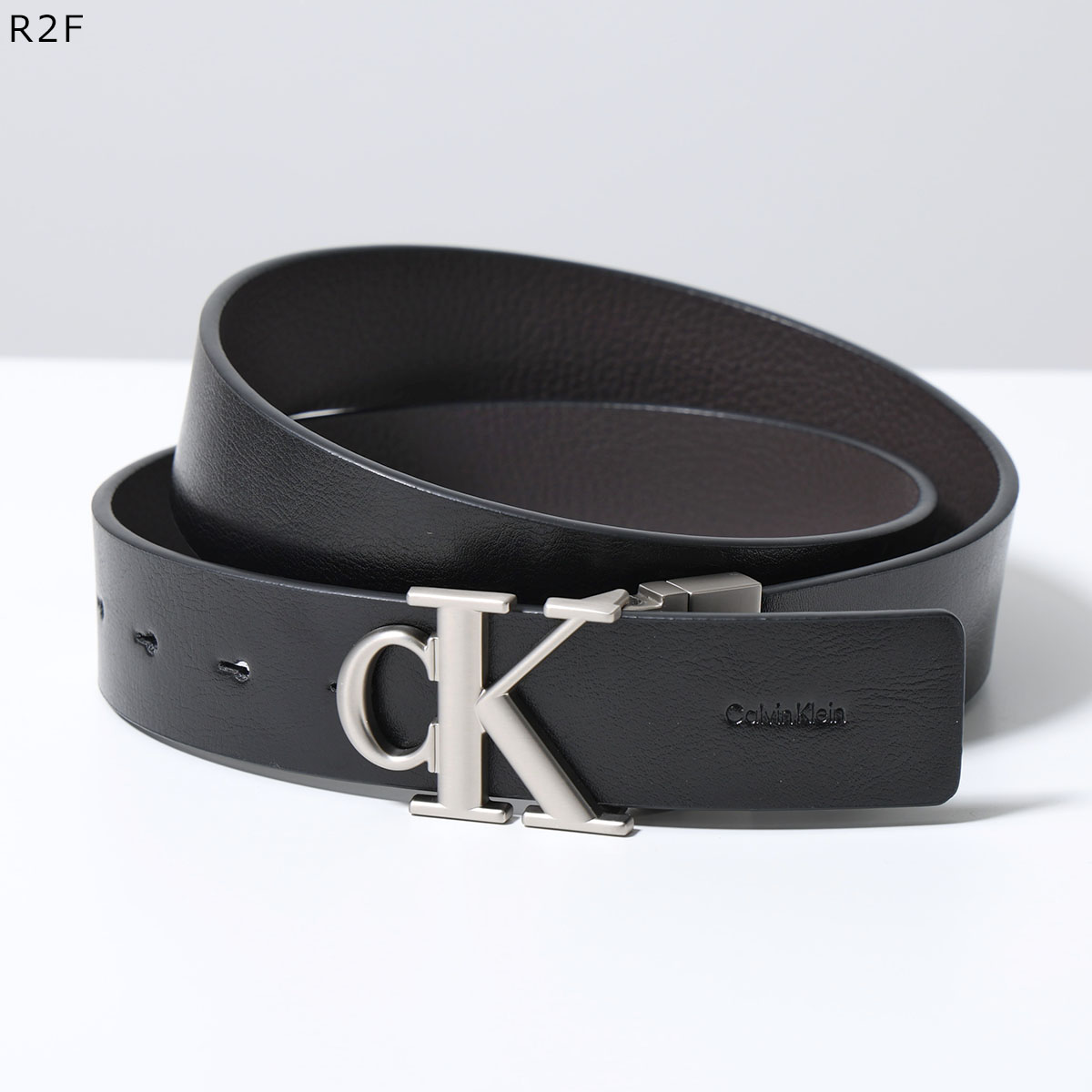 Calvin Klein（カルバン・クライン） ベルト CK BUCKLE TUMBLED 35MM
