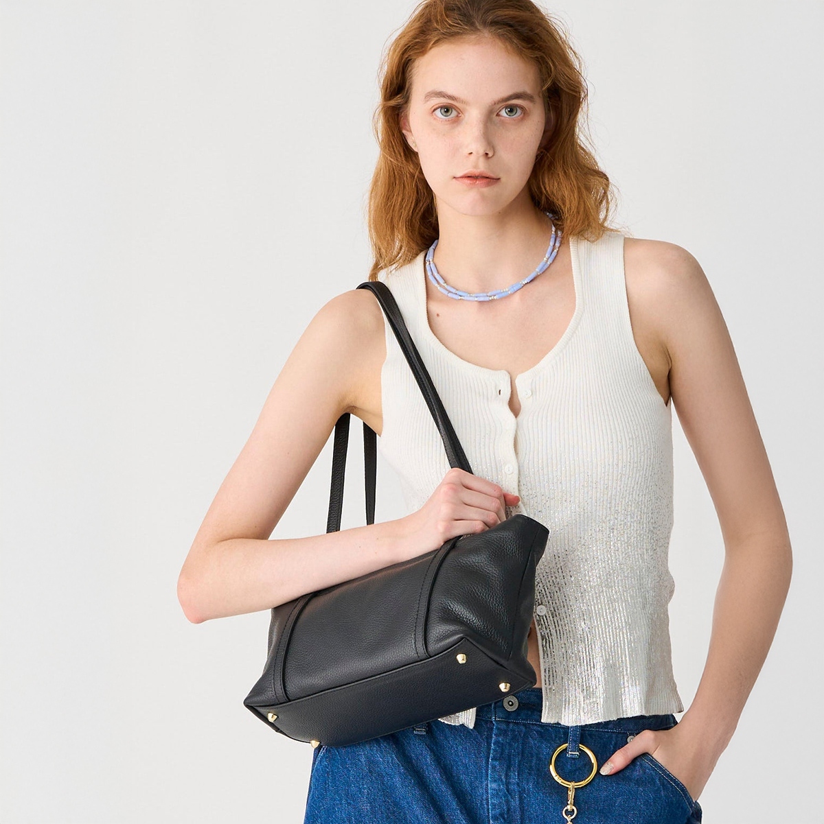 美品　ISETAN購入　FOXEY ブラック レザー ハンドバッグ ミラー付 バッグ – FOXEY 公式オンラインブティック