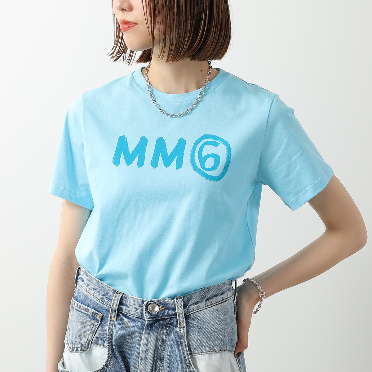 MM6 MAISON MARGIELA 正規品 キッズ Tシャツ MM6 KIDS エムエムシックス メゾンマルジェラ キッズ Tシャツ【1枚単品