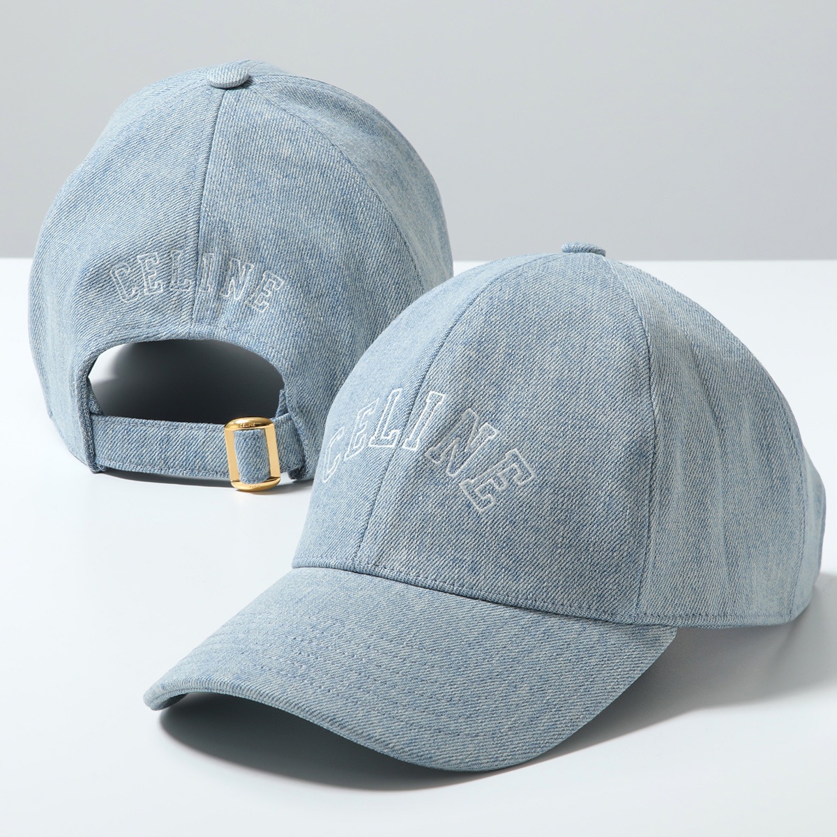 celine C刺繍 ベースボールキャップ　サイズL CELINE（セリーヌ） ベースボールキャップ AA0890D93.FZZ8 レディース