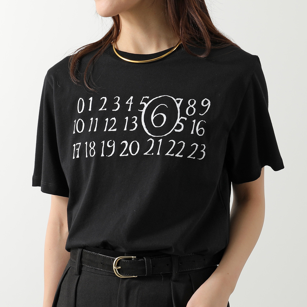 MM6 メゾンマルジェラ キッズ ロゴT 16Y MM6 Maison Margiela(エムエム6 メゾン マルジェラ) Kids & Junior