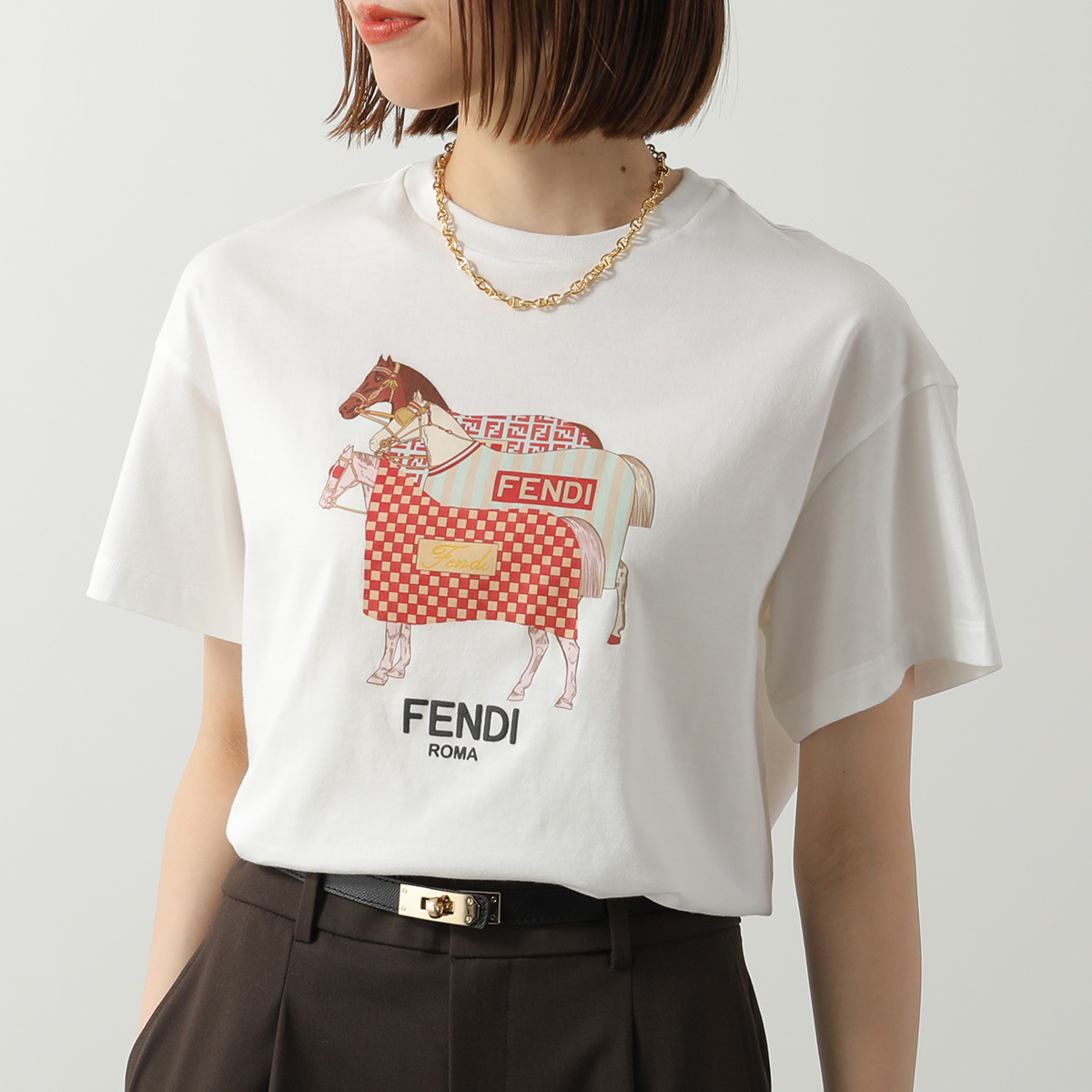 フェンディ tシャツのおすすめ人気商品一覧 通販 - Yahoo!ショッピング