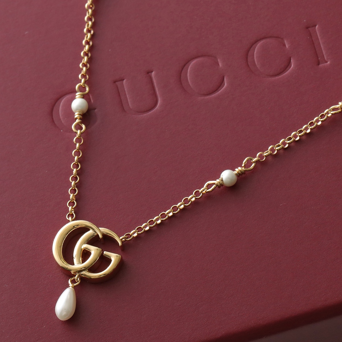 GUCCI（グッチ） ネックレス GG MARMONT マーモント 815310 I4620