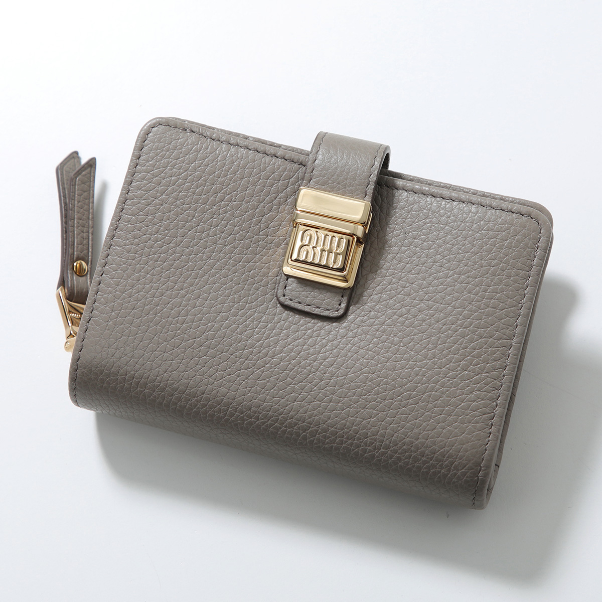 miu miu（ミュウミュウ） 二つ折り財布 5ML053 2F8V レディース レザー
