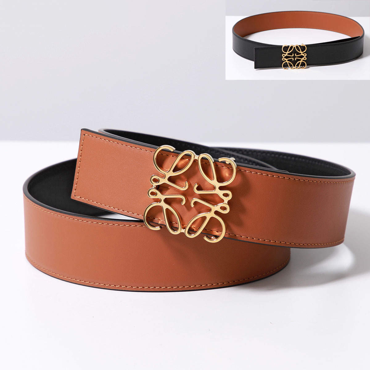LOEWE（ロエベ） 【サイズ限定特価】LOEWE ベルト ANAGRAM BELT 515.01