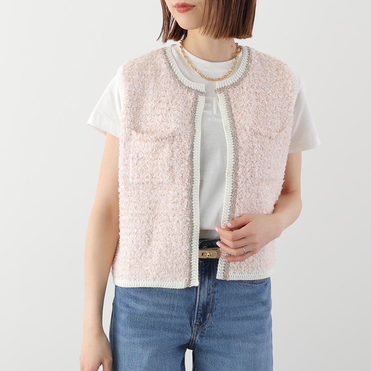 新品未使用✨️ディニテコリエ ベス Dignitecollier ビスチェ ベスト Dignite collier(ディニテコリエ)ノースリーブ・ZIPベストの通販