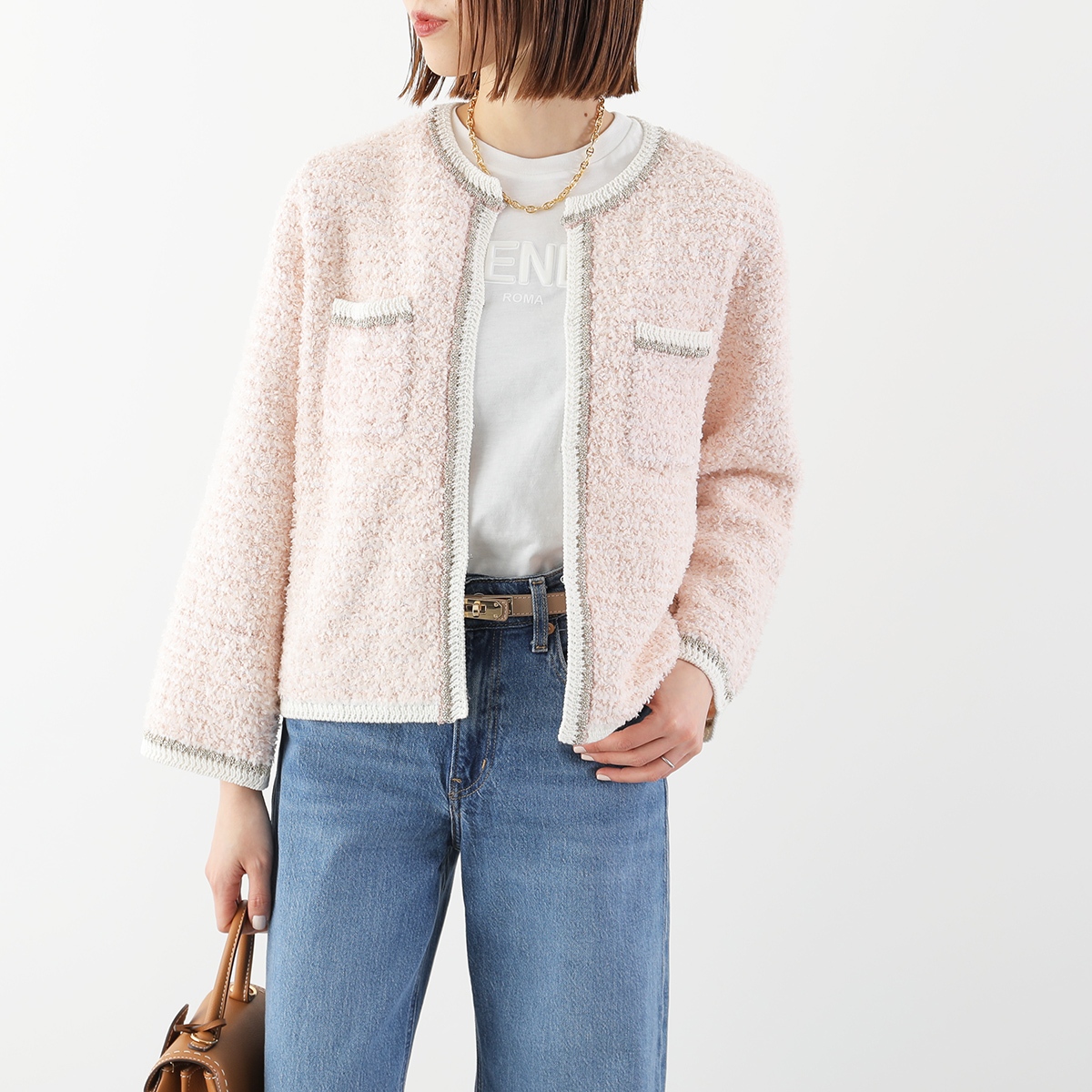 Dignite collier（ディニテコリエ） ノーカラージャケット 80267060