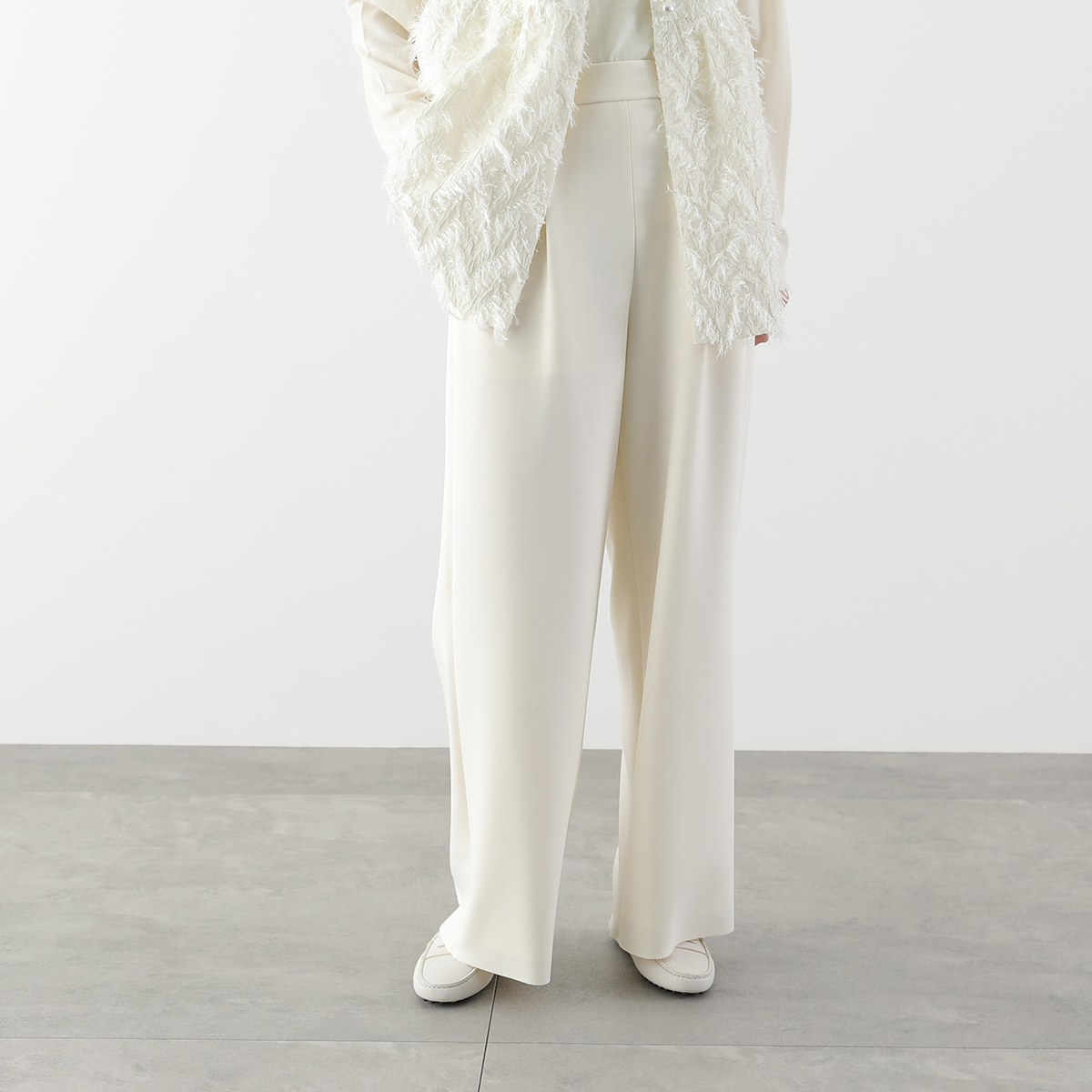 Cafune（カフネ） ワイドパンツ 615610 レディース ダブルニット