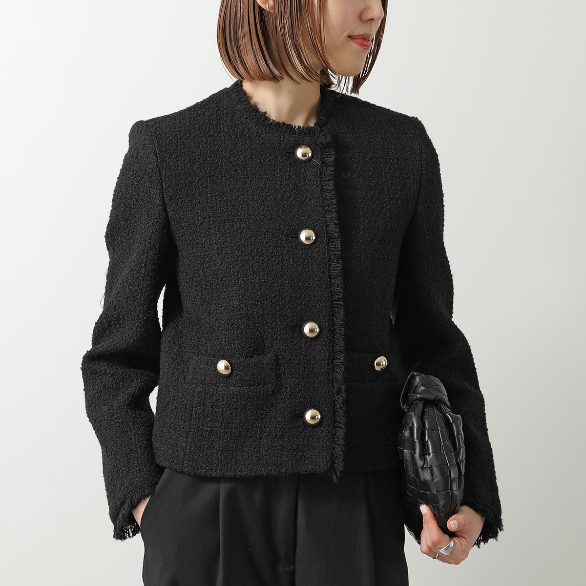 美品☆マックスマーラ ウィークエンド ジラフ柄 ニットジャケット ウール 42 MAXMARA WEEKEND LINE（マックスマーラウィークエンドライン） WEEKEND