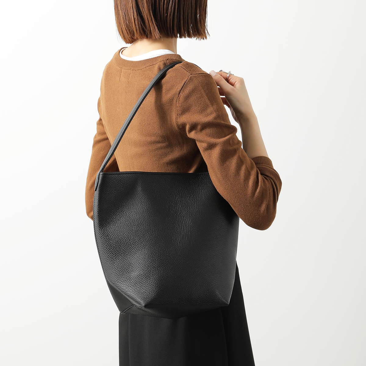 MILLELA FIRENZE ミレッラフィレンツェ トートバッグ 10210654 レディース レザー ワンハンドル ハンドバッグ ポーチ付き 鞄 カラー2色の画像