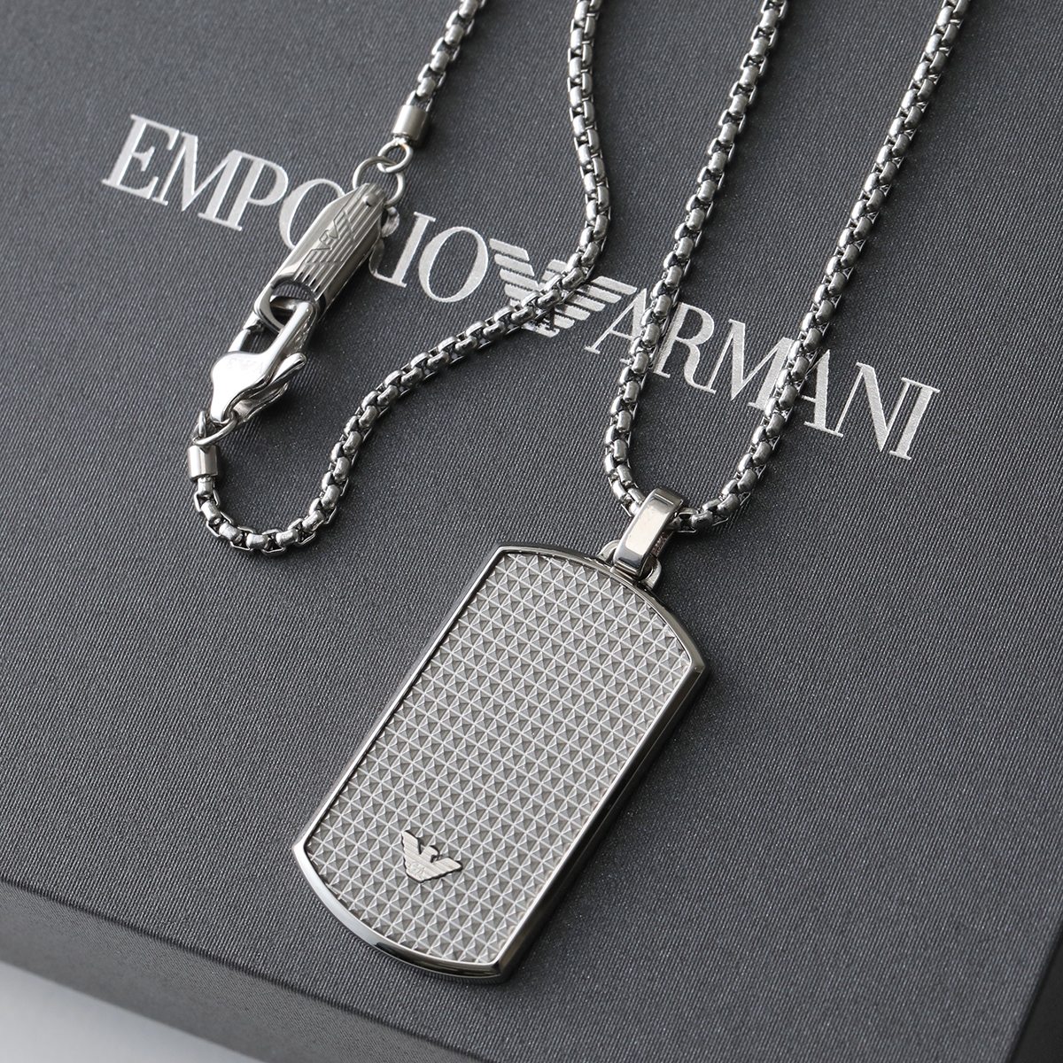 EMPORIO ARMANI エンポリオアルマーニ ネックレス EGS2986040 メンズ