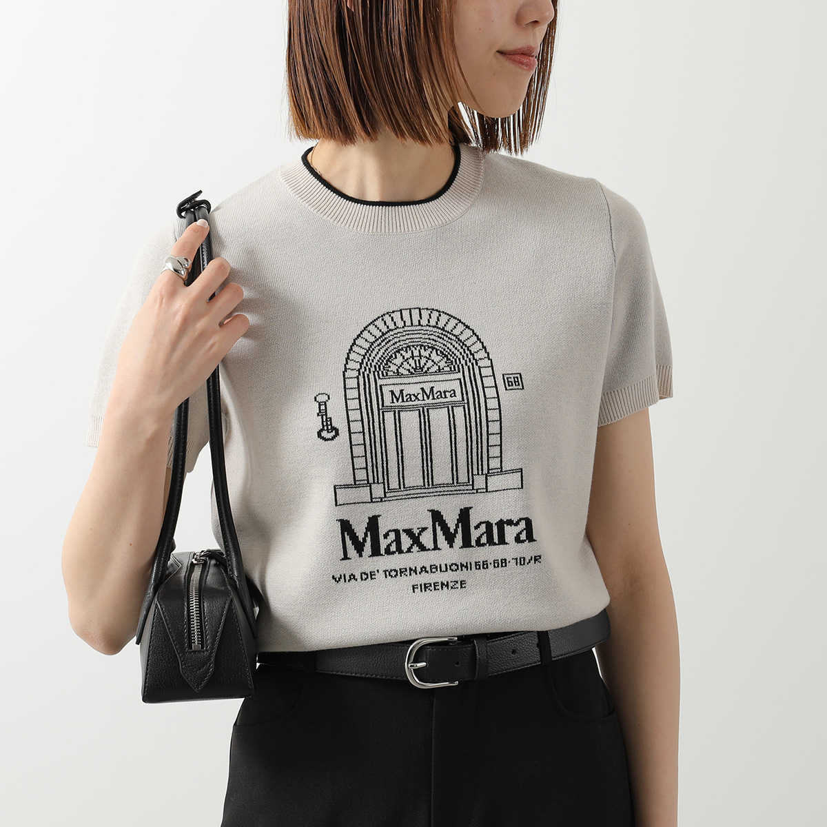 マックスマーラ MAX MARA 半袖ニット レディース マックスマーラ Max Mara MAX MARA 半袖 ニット SEGALE セガレ （006