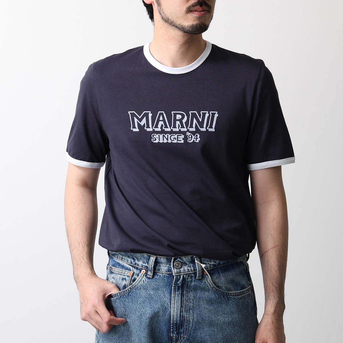 MARNI（マルニ） Tシャツ HUMU0198MP USCY91 メンズ 半袖 カットソー