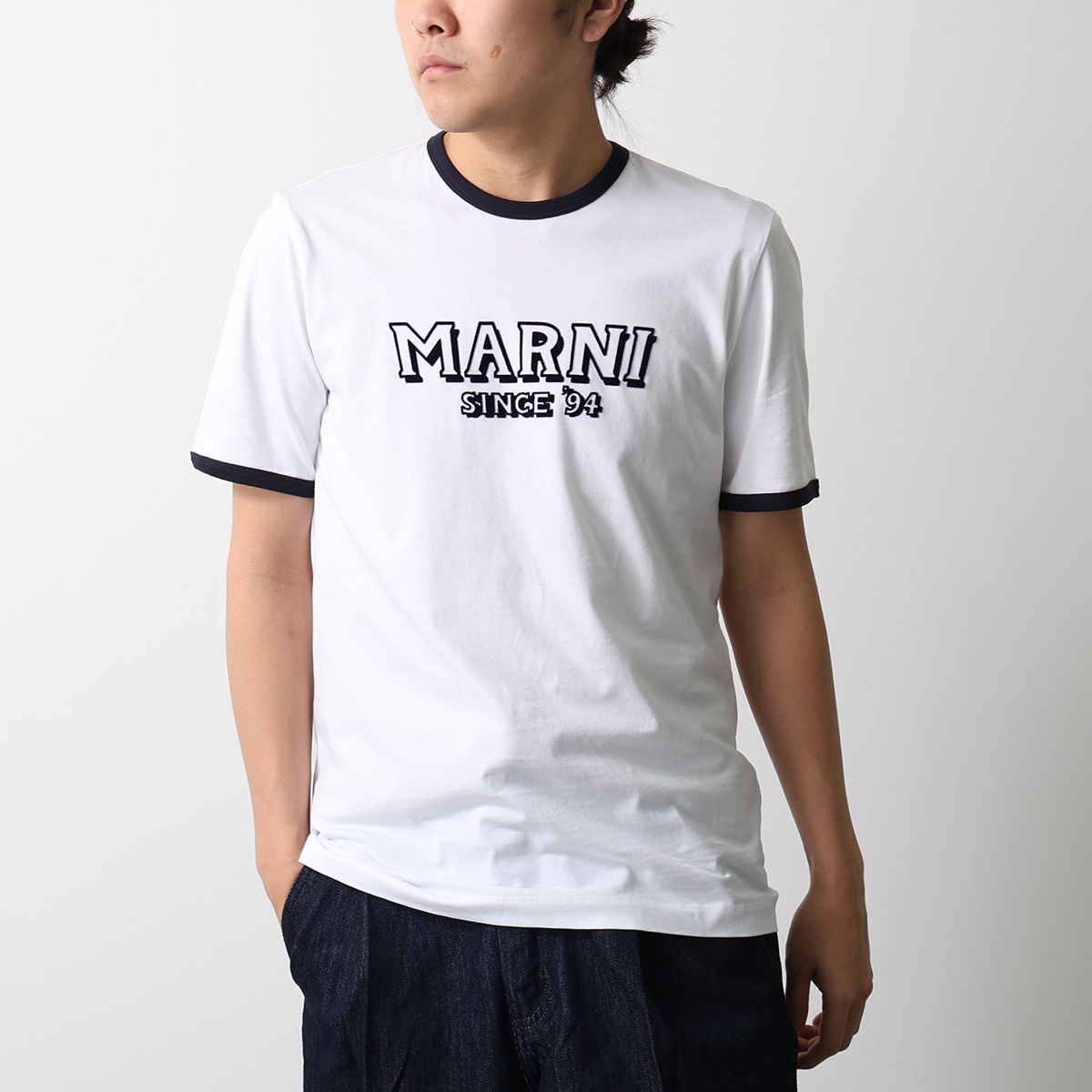 MARNI（マルニ） Tシャツ HUMU0198MP USCY91 メンズ 半袖 カットソー