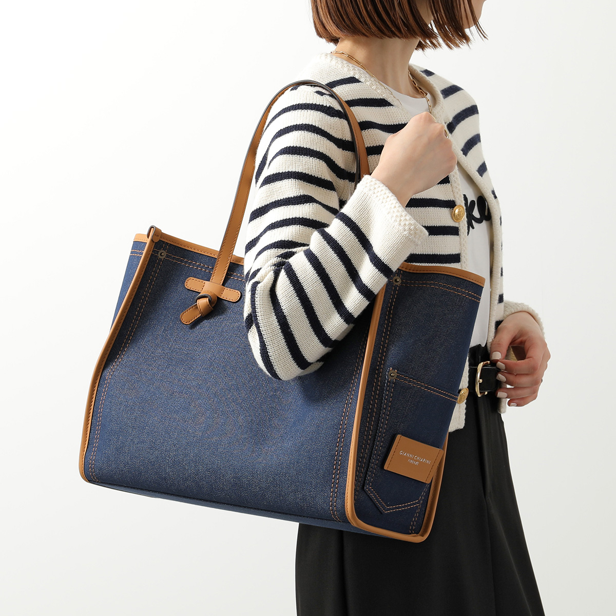 GIANNI CHIARINI（ジャンニ キアリーニ） トートバッグ MARCELLA
