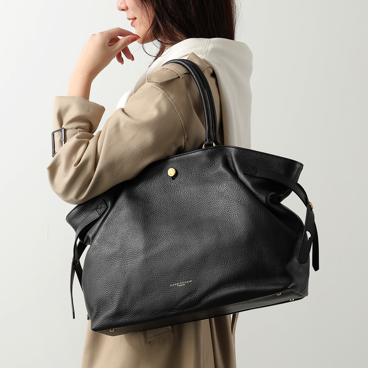 GIANNI CHIARINI（ジャンニ キアリーニ） トートバッグ CLAUDETTE