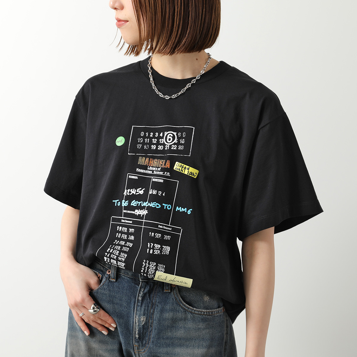 MM6 エムエムシックス メゾンマルジェラ Tシャツ SH0GC0070 M20170