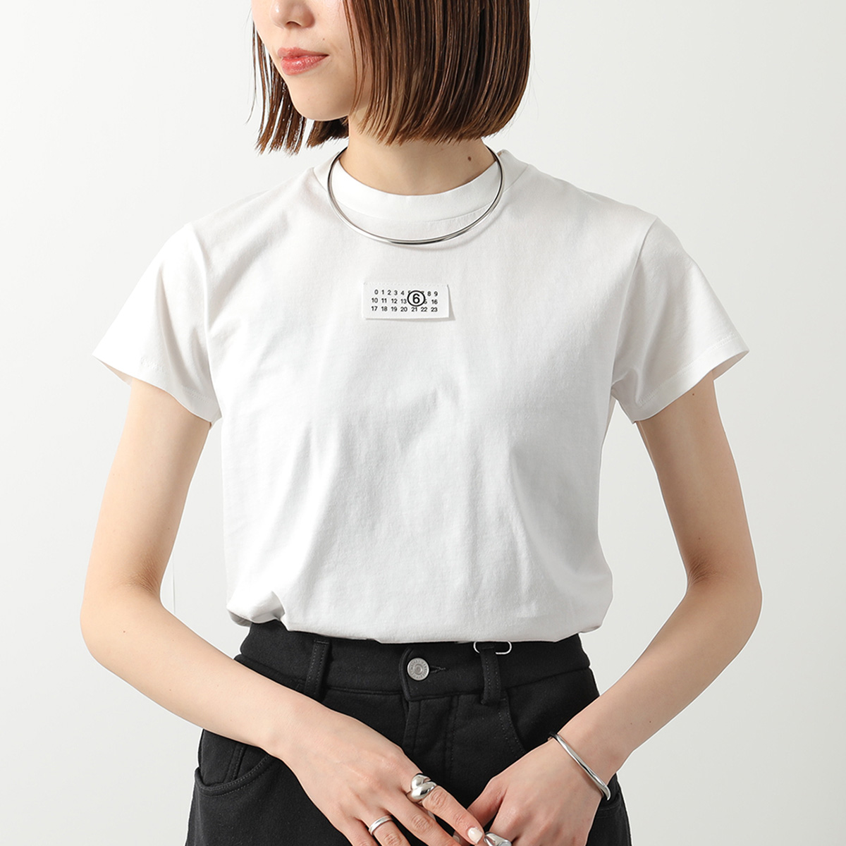 MM6 エムエムシックス 半袖 コットンTシャツ 16Y トップス ホワイト 白 楽天市場】MM6 KIDS エムエムシックス メゾンマルジェラ キッズ T