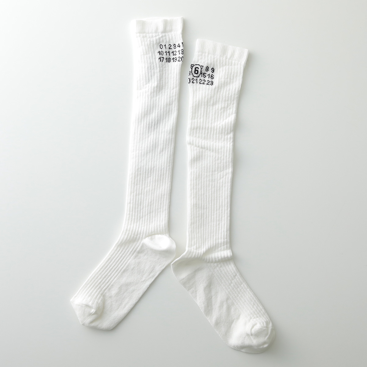 MM6 エムエムシックス メゾンマルジェラ ニーハイソックス S52TL0038