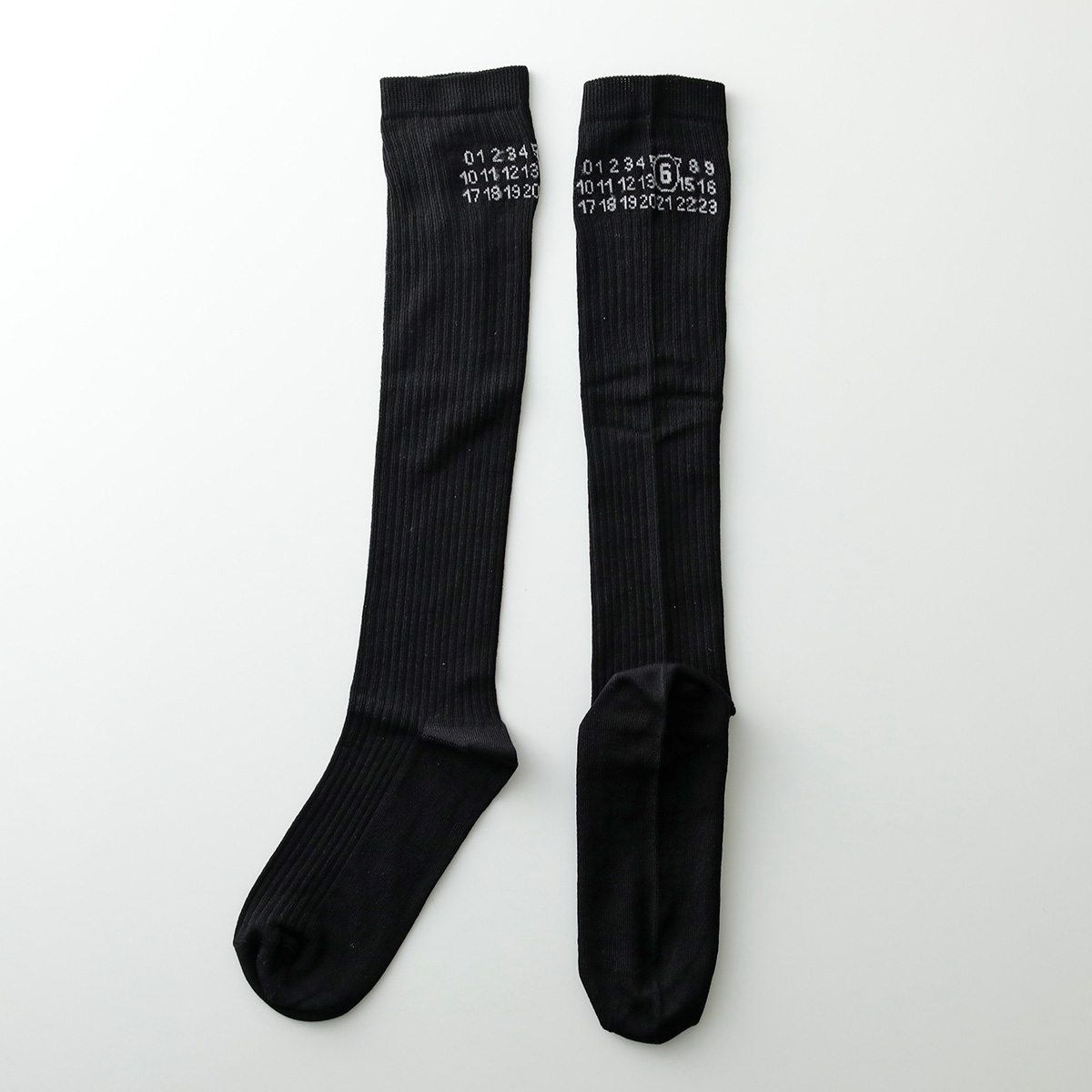MM6 エムエムシックス メゾンマルジェラ ニーハイソックス S52TL0038