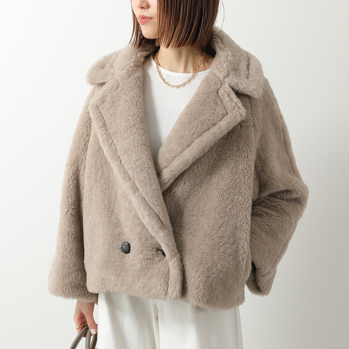 Max Mara（マックスマーラ） テディジャケット CAMBUSA カンブーサ