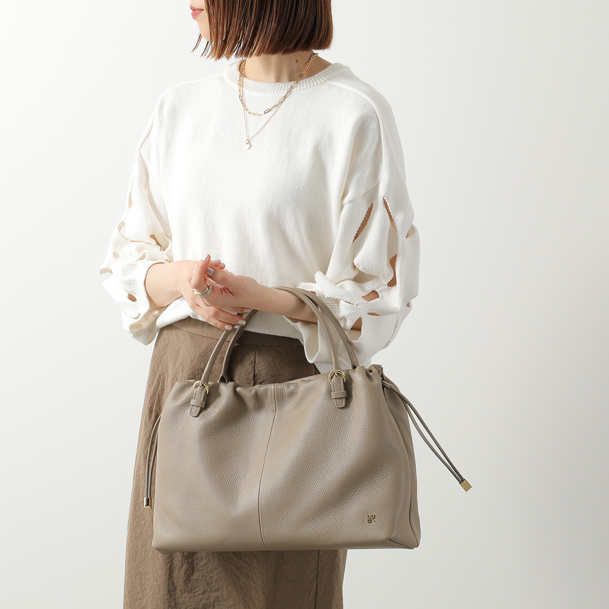 story. ストーリー トートバッグ ADAPT TOTE L アダプト トート 3A-1837 レディース レザー ハンドバッグ 巾着 2WAY 鞄 カラー3色の画像