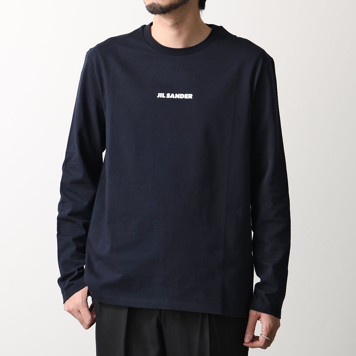 JIL SANDER+ 長袖カットソー ネイビー JIL SANDER（ジルサンダー） 長袖 Tシャツ J22GC0236 J20103 メンズ