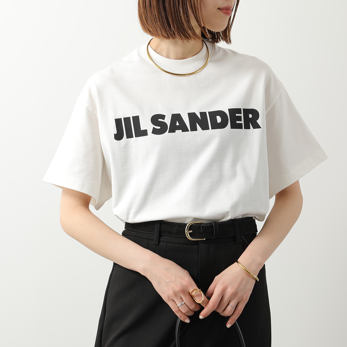 JIL SANDER ジルサンダー Tシャツ XS （日本サイズM） レディース JIL SANDER（ジルサンダー） JIL SANDER Tシャツ 半袖 クルーネック