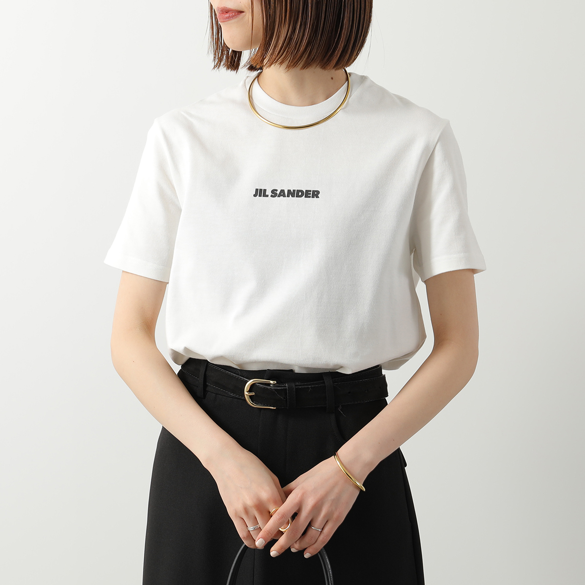 ジルサンダー  J03GC0104 ビスコースTシャツ レディース 32 SANTA CRUZ サンタクルーズ 半袖 Tシャツ レディース バックプリント