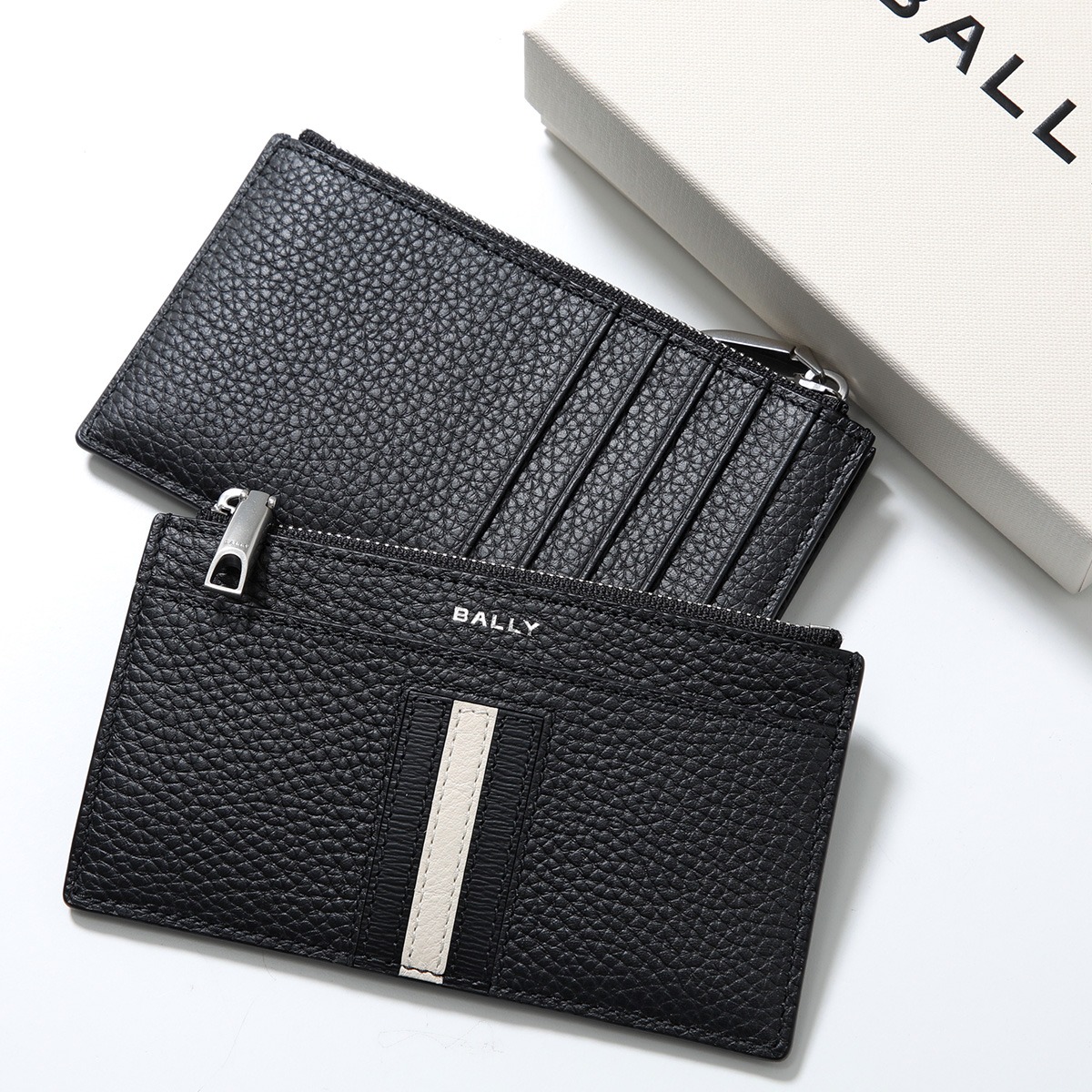 Bally（バリー） コインケース RBN LONG 7CC ZIP MLB02D VT434 メンズ