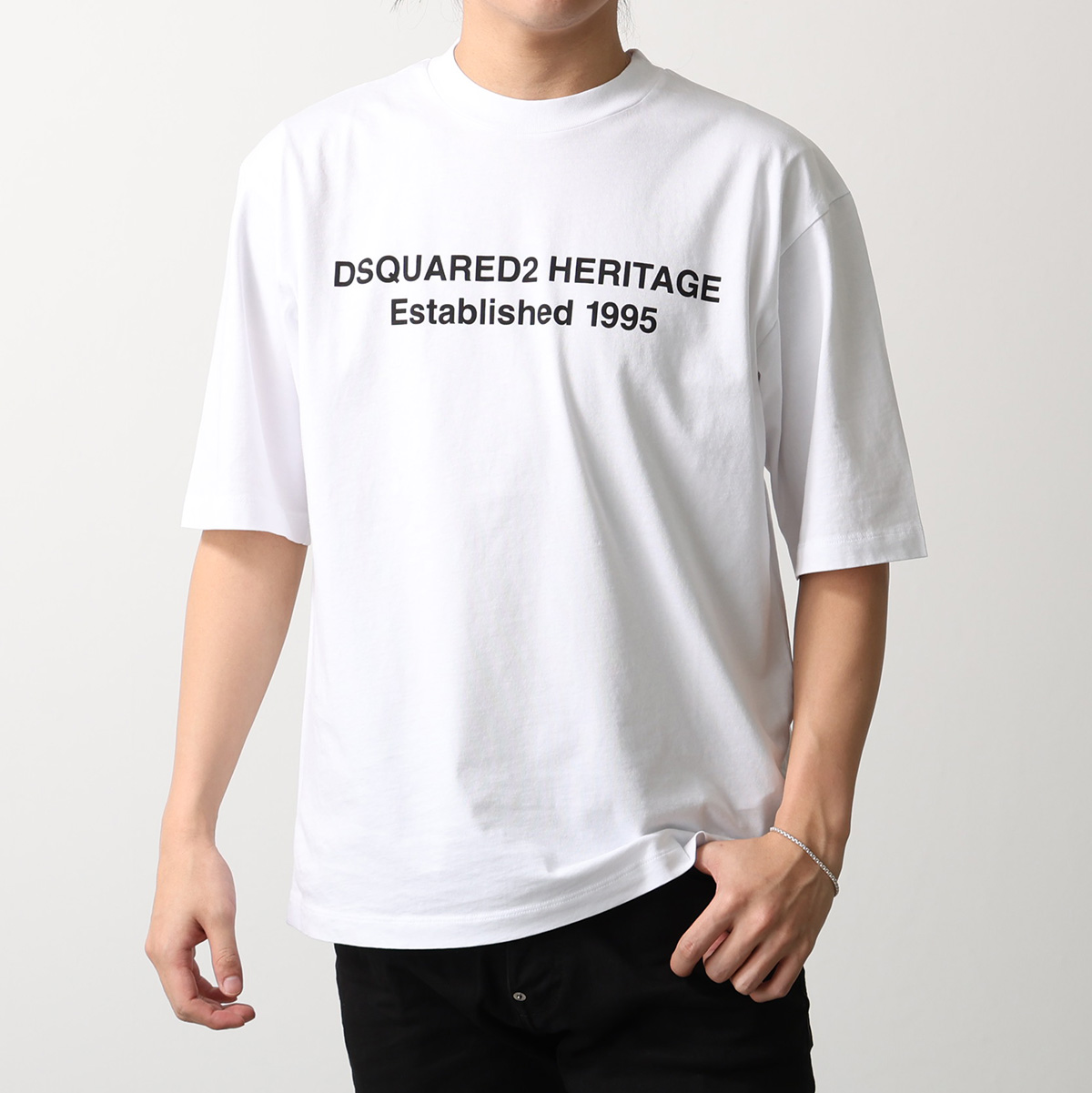 ディースクエアード 21SS アイコンロゴ Tシャツ カットソー 半袖 XS 白 楽天市場】DSQUARED2 ディースクエアード Tシャツ ICON FOREVER EASY